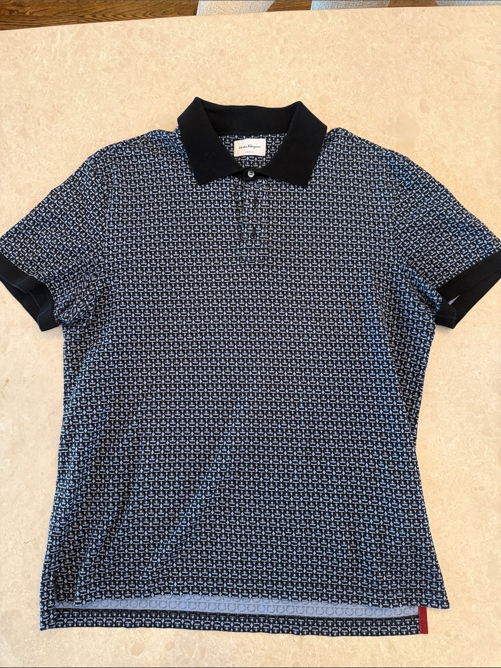 Men’s XL Ferragamo Polo - LIKE NEW